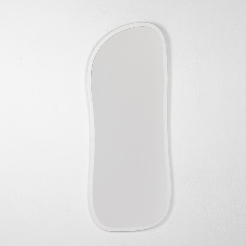 Miroir de dressing décoratif blanc Mura