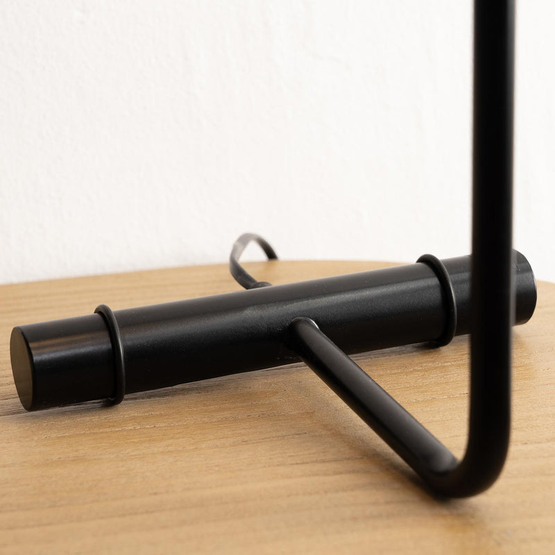 Lampe de table design Noga noir