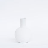 Boti vase organique blanc