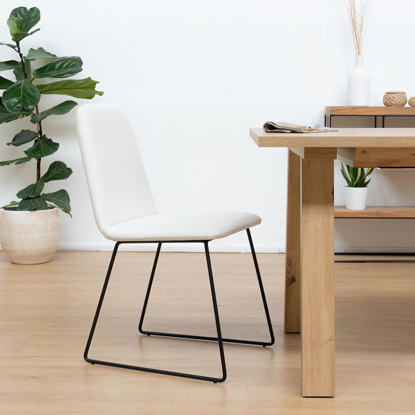 Pack Miset table en bois extensible et chaise Daya