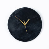 Diny Horloge murale décorative noire