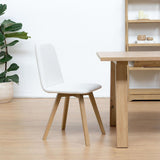 Pack Miset table en bois extensible et chaise Kale