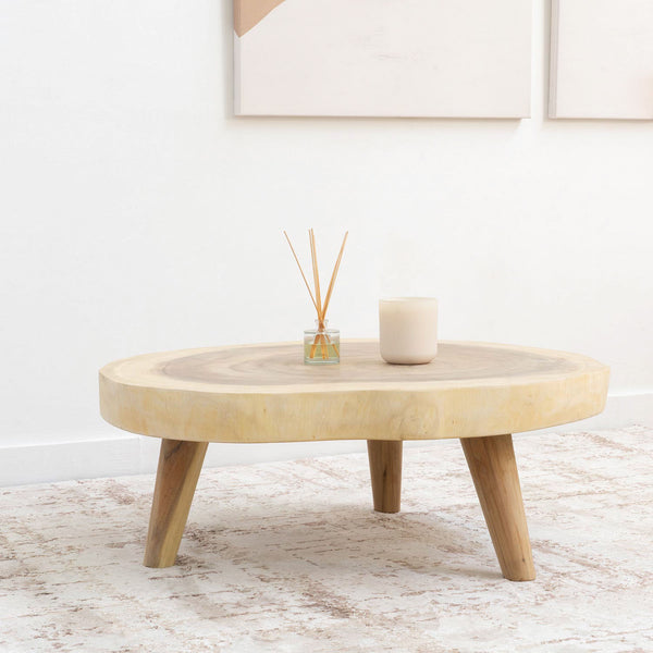 PACK NATURA TABLE BASSE + TABLE D'APPOINT