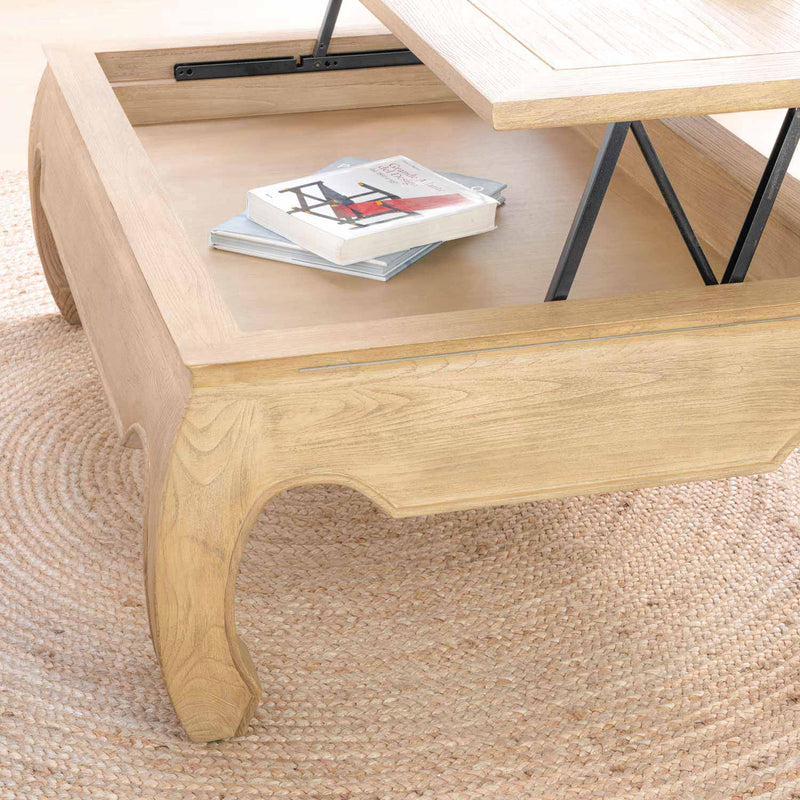 PACK TABLE BASSE CURVE + TABLE D'APPOINT CANA
