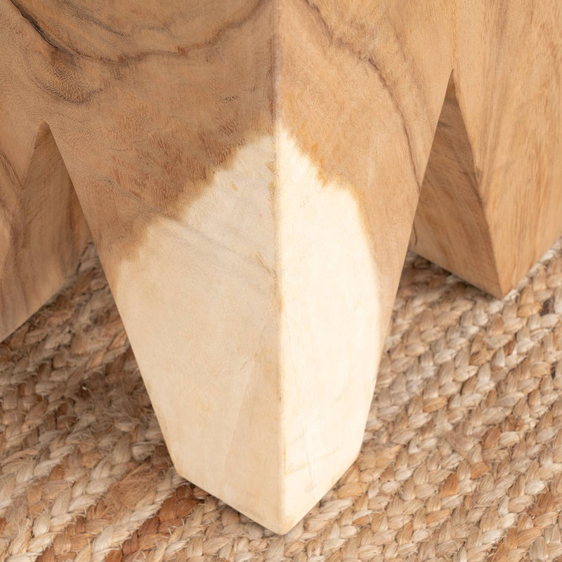 Sagui table d'appoint bois naturel
