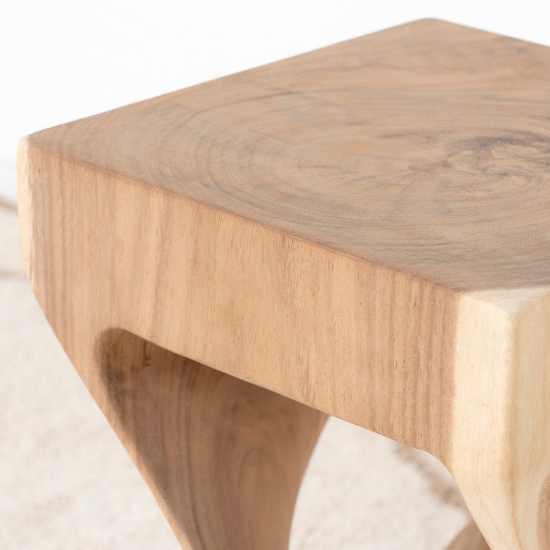 Slip table de chevet en bois