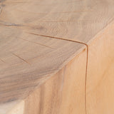 Slip table de chevet en bois