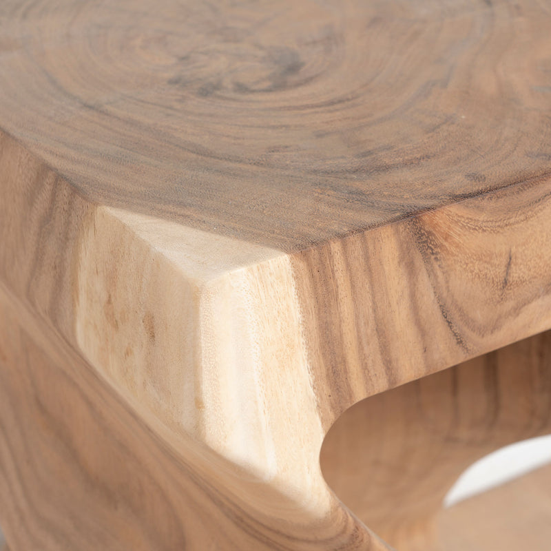 Slip table d'appoint bois naturel